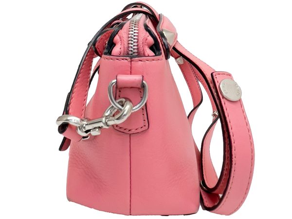 imgrc0081528191 FENDI Leather Shoulder Bag Pink