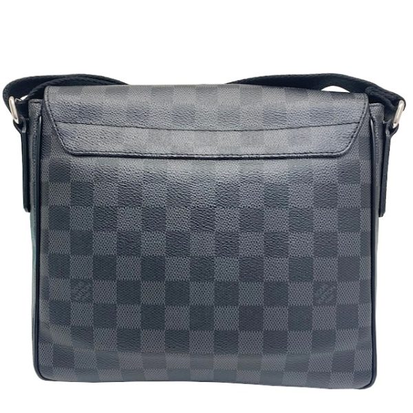 imgrc0081659051 Louis Vuitton District PM Shoulder Bag Damier Graphite Canvas Black