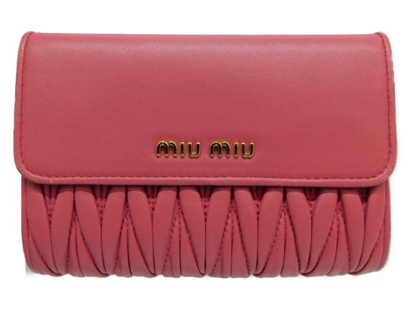 imgrc0081962163 Miu Miu Wallet 5ML225 Pink