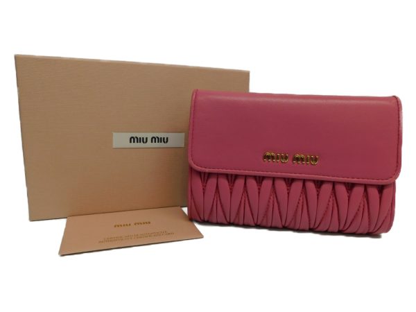 imgrc0081962174 Miu Miu Wallet 5ML225 Pink