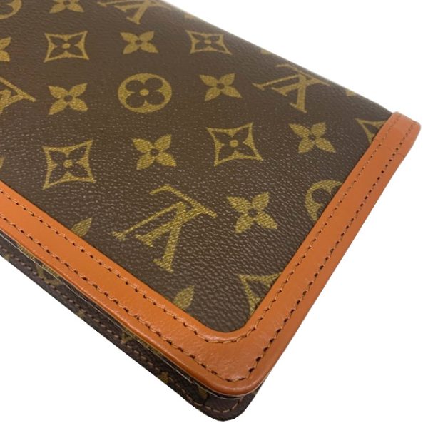 imgrc0082038353 Louis Vuitton Pochette Dame Clutch Bag Monogram Canvas Brown