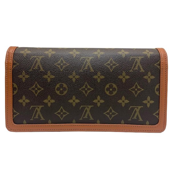 imgrc0082038355 Louis Vuitton Pochette Dame Clutch Bag Monogram Canvas Brown