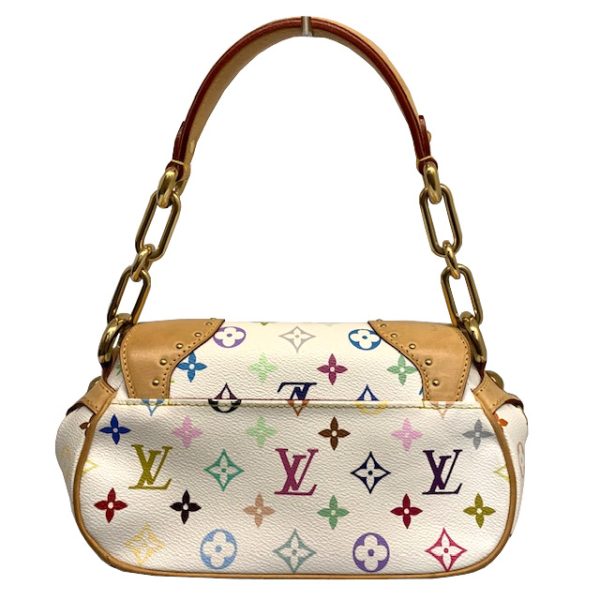 imgrc0082069904 Louis Vuitton Marilyn Shoulder Bag Multicolor Canvas White