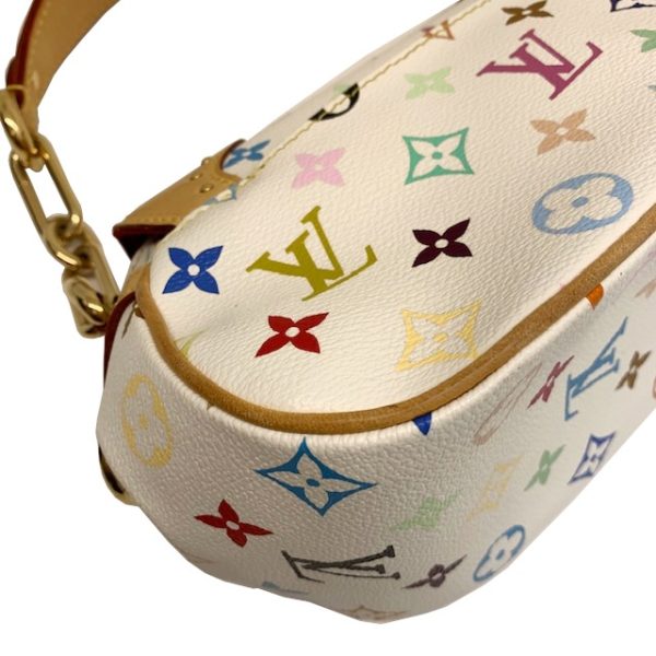 imgrc0082078209 Louis Vuitton Marilyn Shoulder Bag Multicolor Canvas White