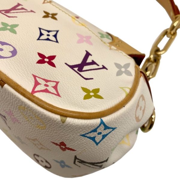 imgrc0082078210 Louis Vuitton Marilyn Shoulder Bag Multicolor Canvas White