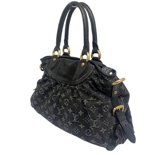 imgrc0082372949 Louis Vuitton Neocavy MM Handbag Monogram Denim Black