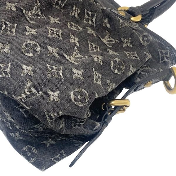 imgrc0082372952 Louis Vuitton Neocavy MM Handbag Monogram Denim Black