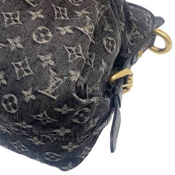 imgrc0082372953 Louis Vuitton Neocavy MM Handbag Monogram Denim Black