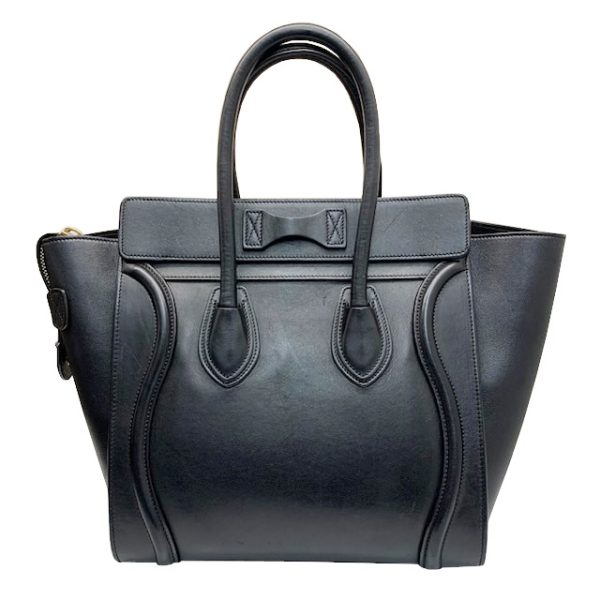 imgrc0082783782 CELINE Micro Luggage Handbag Black