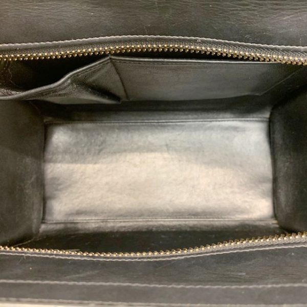 imgrc0082783789 CELINE Micro Luggage Handbag Black