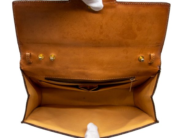 imgrc0082860327 CELINE Macadam Shoulder Bag Brown