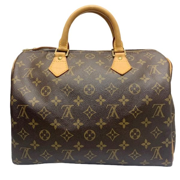 imgrc0082916317 Louis Vuitton Speedy 30 Handbag Monogram Canvas Brown