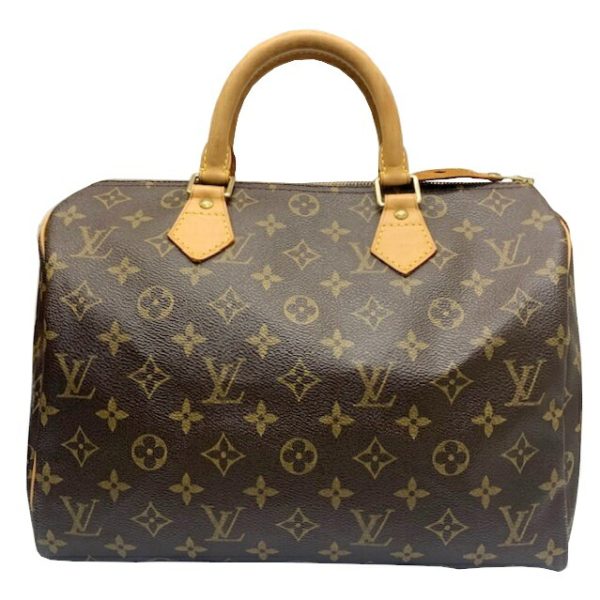 imgrc0082916318 Louis Vuitton Speedy 30 Handbag Monogram Canvas Brown