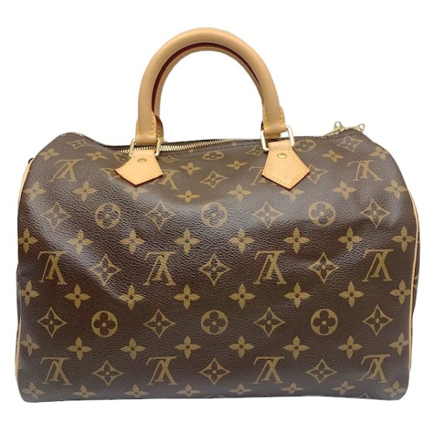 imgrc0082916518 Louis Vuitton Speedy 30 Bandouliere Bag Monogram Brown