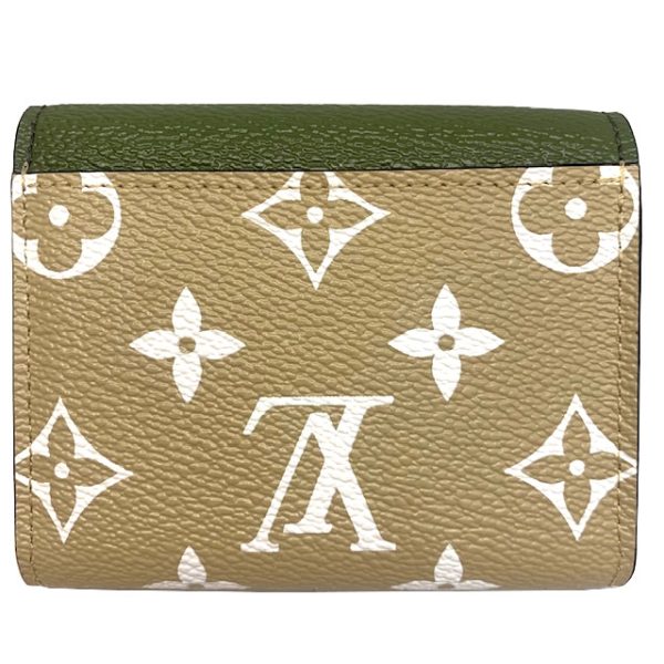 imgrc0083071905 Louis Vuitton Portefeuille Zoé Trifold Wallet Canvas Khaki White