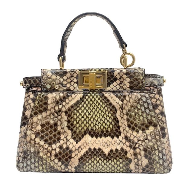 imgrc0083145581 FENDI Micro Peekaboo Mini Bag Python