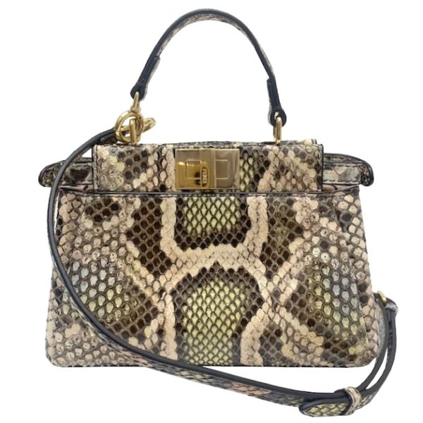 imgrc0083145582 FENDI Micro Peekaboo Mini Bag Python