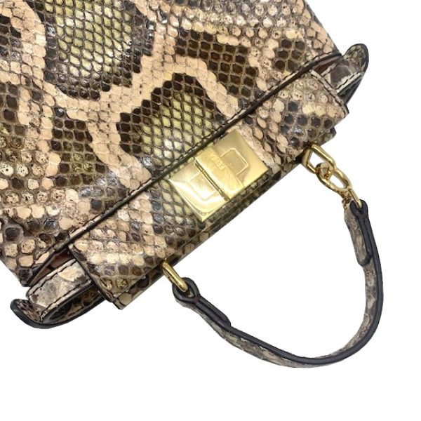 imgrc0083145591 FENDI Micro Peekaboo Mini Bag Python