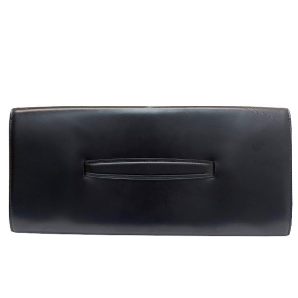 imgrc0083146188 Louis Vuitton Aegean Opera Line Clutch Bag Leather Black