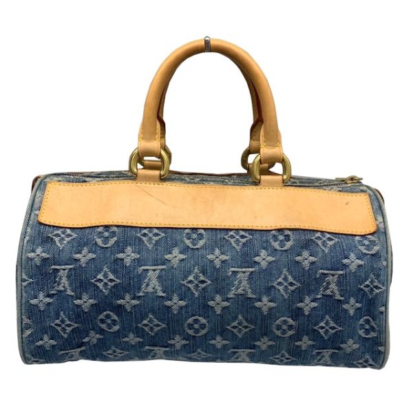 imgrc0083557199 Louis Vuitton Neo Speedy Handbag Monogram Denim Blue