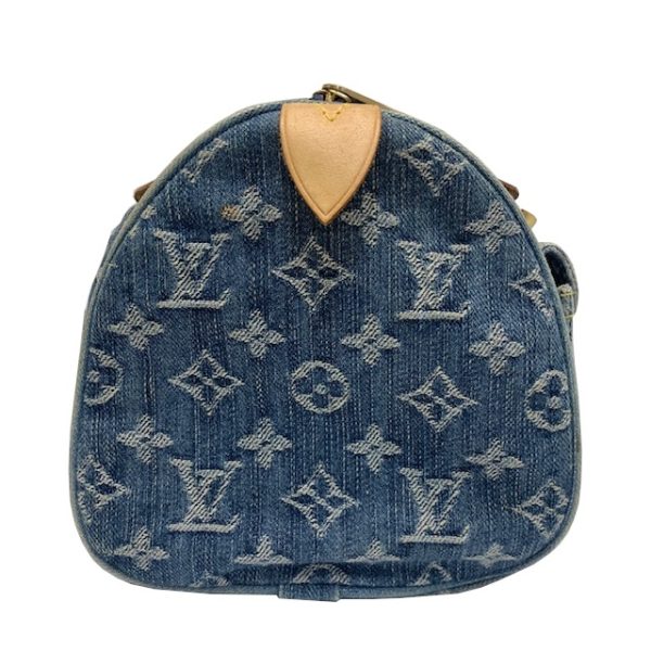 imgrc0083557201 Louis Vuitton Neo Speedy Handbag Monogram Denim Blue