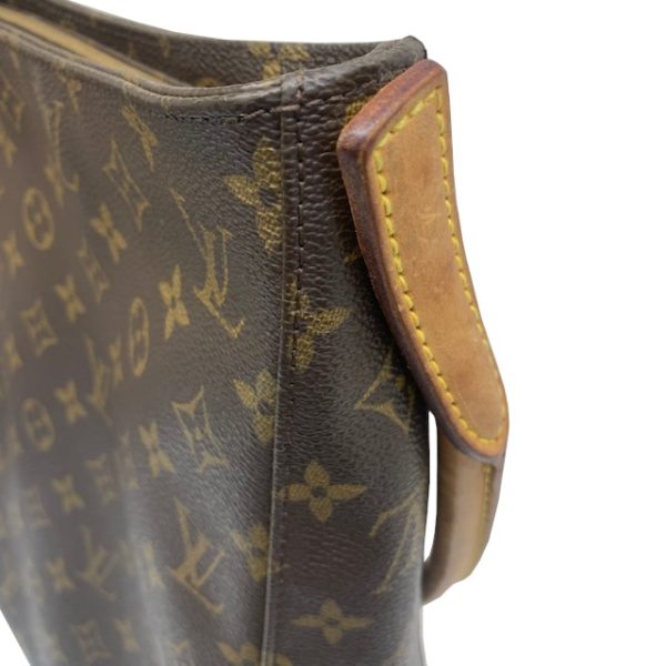 imgrc0083557225 Louis Vuitton Looping GM Shoulder Bag Monogram Canvas Brown