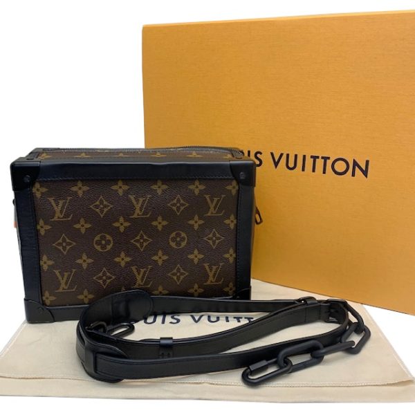 imgrc0083598174 Louis Vuitton Solar Ray Soft Trunk Shoulder Bag Monogram Canvas Black