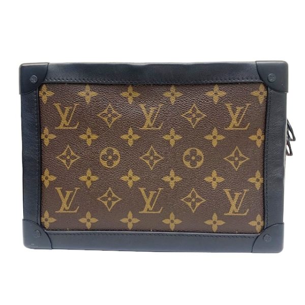 imgrc0083598176 Louis Vuitton Solar Ray Soft Trunk Shoulder Bag Monogram Canvas Black