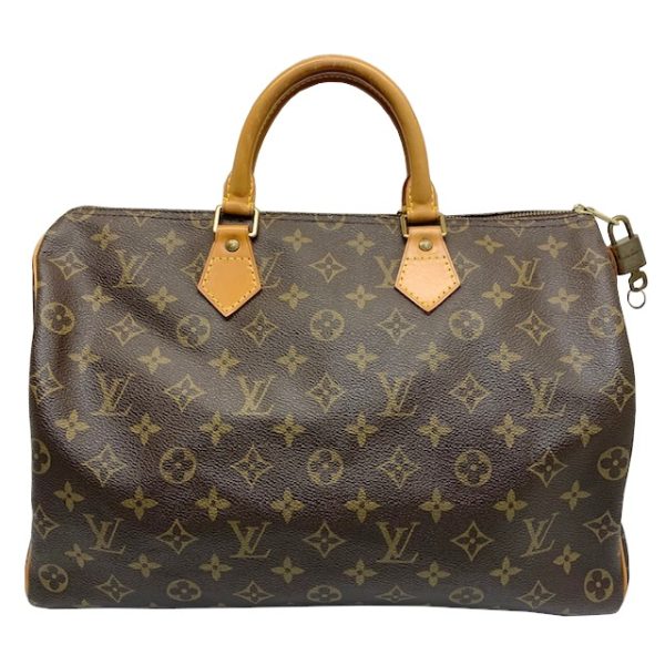 imgrc0083600080 Louis Vuitton Speedy 35 Boston Bag Monogram Canvas Brown