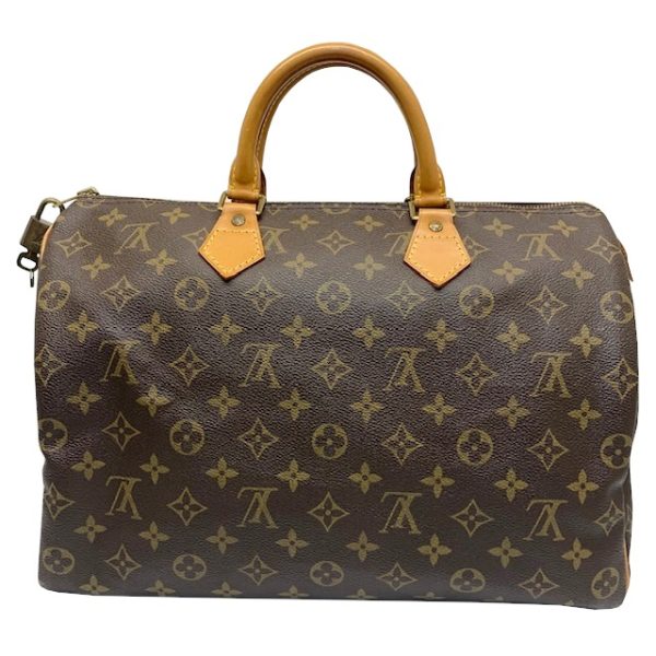 imgrc0083600081 Louis Vuitton Speedy 35 Boston Bag Monogram Canvas Brown