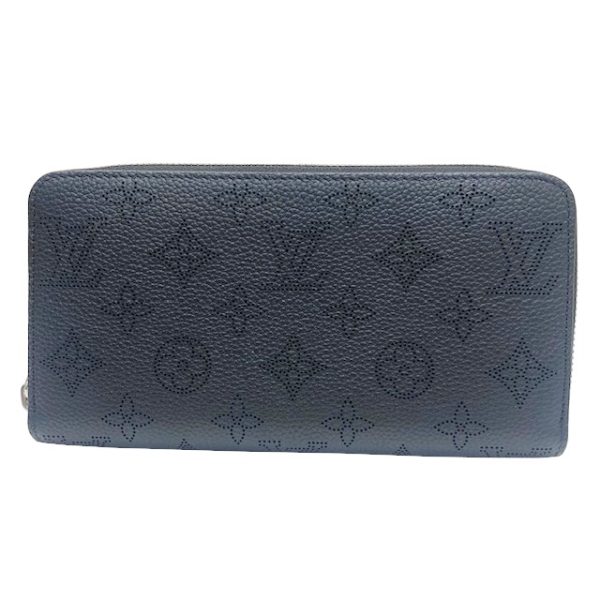 imgrc0083650741 Louis Vuitton Zippy Wallet Mahina Leather Black