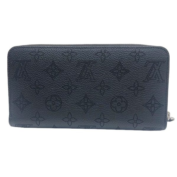 imgrc0083650742 Louis Vuitton Zippy Wallet Mahina Leather Black