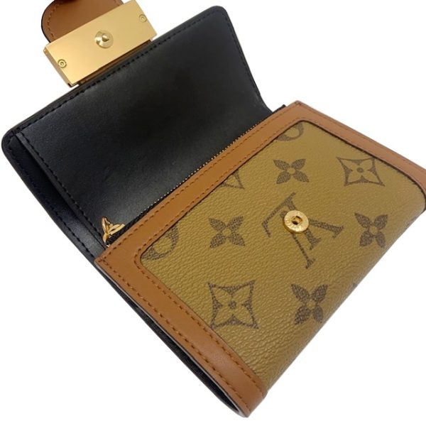 imgrc0083650772 Louis Vuitton Portefeuille Dauphine Wallet Monogram Brown