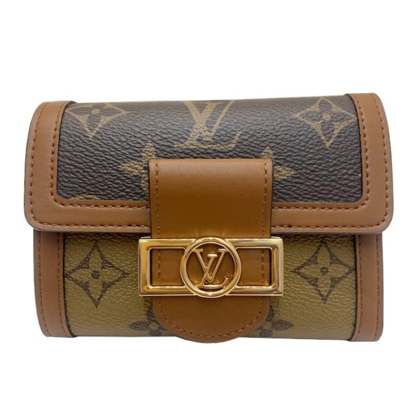 imgrc0083650777 Louis Vuitton Portefeuille Dauphine Wallet Monogram Brown