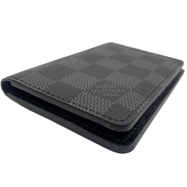 imgrc0083758463 Louis Vuitton Card Case Damier Graphite Canvas Black