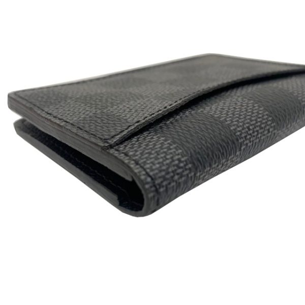 imgrc0083758466 Louis Vuitton Card Case Damier Graphite Canvas Black