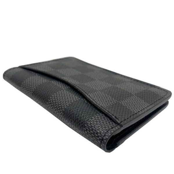 imgrc0083758467 Louis Vuitton Card Case Damier Graphite Canvas Black