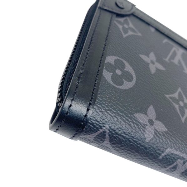 imgrc0083767604 Louis Vuitton Trunk Zippy Wallet Monogram Eclipse Canvas Black