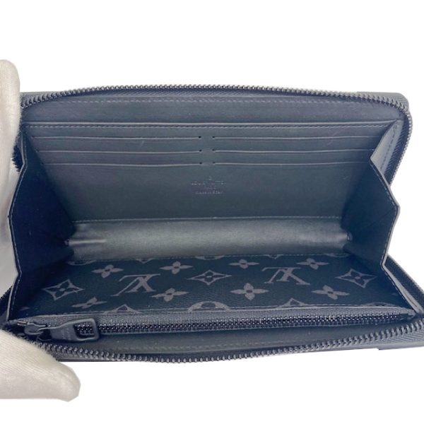 imgrc0083767609 Louis Vuitton Trunk Zippy Wallet Monogram Eclipse Canvas Black