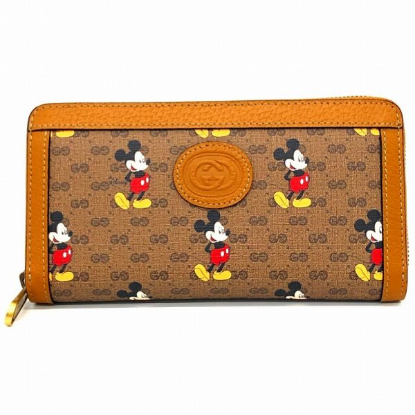 imgrc0083939348 Disney Gucci Wallet GG Supreme Brown