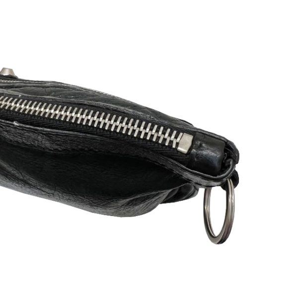 imgrc0084031849 BALENCIAGA Clutch Bag Pouch Leather Black