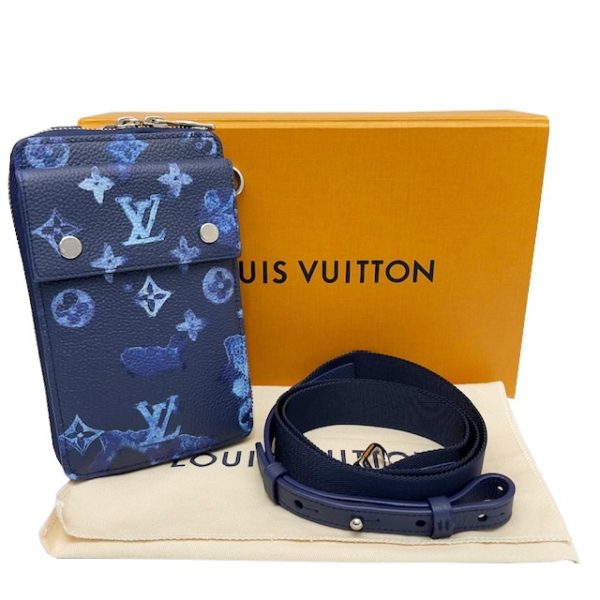 imgrc0084134848 Louis Vuitton Water Color Phone Pouch Monogram Canvas Multicolor