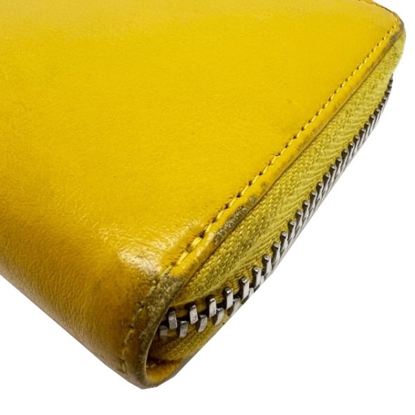 imgrc0084175846 BALENCIAGA Long Wallet Paper Round Zipper Dark Yellow