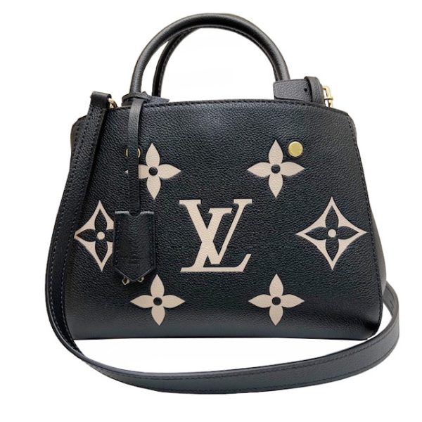 imgrc0084337237 Louis Vuitton Montaigne BB Empreinte Black