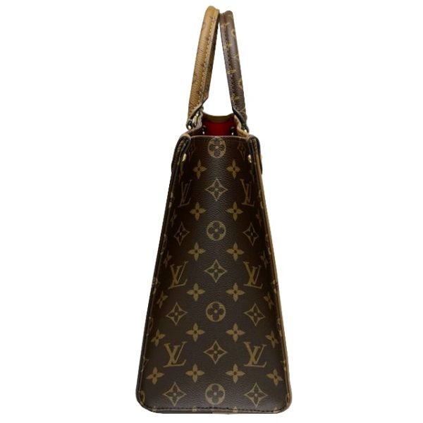 imgrc0084354565 Louis Vuitton On the Go MM Tote Bag Monogram Canvas Brown