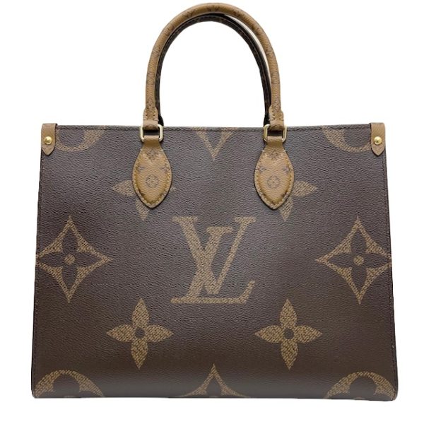 imgrc0084354568 Louis Vuitton On the Go MM Tote Bag Monogram Canvas Brown