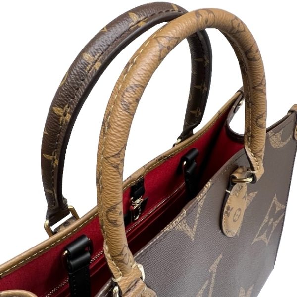 imgrc0084354571 Louis Vuitton On the Go MM Tote Bag Monogram Canvas Brown