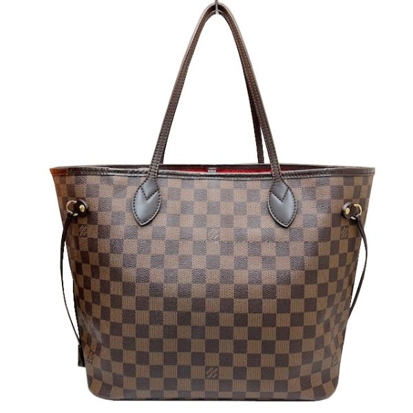 imgrc0084359384 Louis Vuitton Neverfull MM Tote Bag Damier Canvas Brown