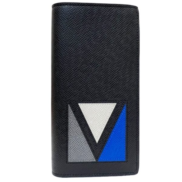 imgrc0084398359 Louis Vuitton Portefeuille Braza Long Wallet Taiga Leather Black