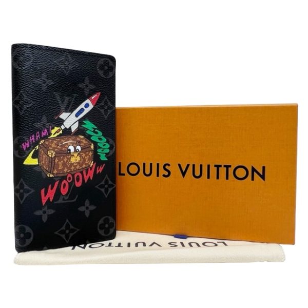 imgrc0084398363 Louis Vuitton Portefeuille Brother Long Wallet Eclipse Black